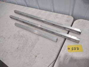 lot 533 image: (3) Aluminum Vise Jaws...