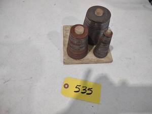 lot 535 image: Lathe Chuck Core Spacer Set...