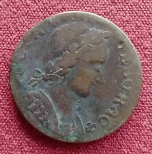 lot 5 image: 1787 Nova Eborac (New York) Penny - Wow