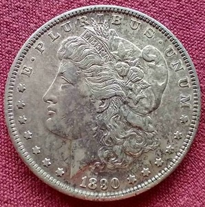lot 23 image: 1890-S Morgan Dollar