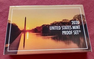 lot 48 image: 2020 U.S. Mint Proof Set
