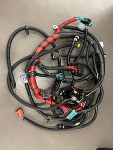 lot 22 image: Automotive Electrical Wiring Harness with Relays and Connectors