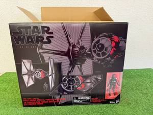 lot 1 image: Star Wars The Black Series First Order Special Forces TIE Fighter 