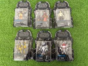 lot 35 image: Star Wars The Black Series Figures