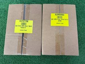 lot 43 image: Star Wars 40th Anniversary Collector Grade Figures in Sealed Boxes