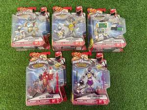 lot 58 image: Power Rangers Dino Supercharge Figures