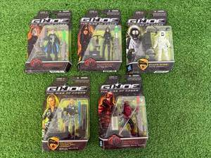 lot 71 image: GI Joe the Rise of Cobra Figures
