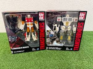 lot 74 image: Transformers Combiner Wars Silverbolt & Optimus Prime