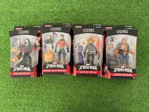 lot 151 image: Marvel Legends Spider-Man Figures