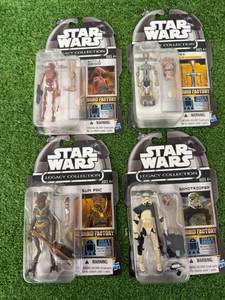 lot 166 image: Star Wars Legacy Collection Figures