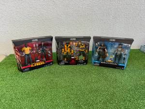 lot 101 image: Marvel Legends Hydra, Luke Cage & Thor Ragnarok