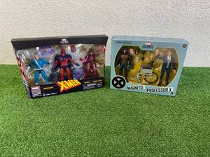 lot 103 image: Marvel Legends X-Men, Magneto & Professor X