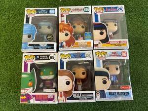 lot 104 image: Funko POP - 6 Different