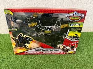 lot 134 image: Power Rangers Deluxe Black T-Rex Zord