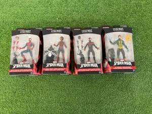 lot 136 image: Marvel Legends Spider-Man Figures