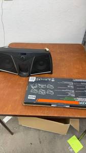 lot 894 image: Kicker iK501 Speaker Dock with Power Adapter and Original Box