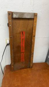 lot 896 image: Vintage Wooden Pioneer Wheeled Dolly Platform