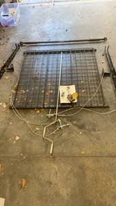 lot 918 image: Racor HeavyLift Overhead Garage Storage Rack with Hardware