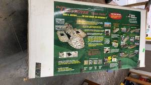 lot 954 image: The Destroyer Guide Series Duck Blind with Poly-Sled Bottom