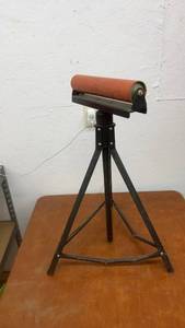 lot 1814 image: Adjustable Roller Stand for Material Support
