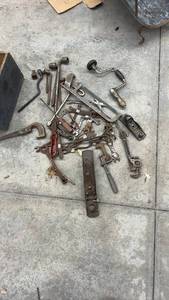 lot 1832 image: Lot of Vintage Hand Tools and Hardware Assortment