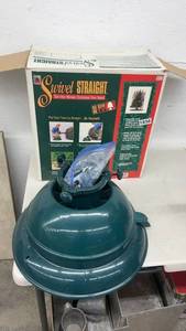 lot 1858 image: Swivel Straight Christmas Tree Stand with Original Box