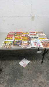 lot 1861 image: Collection of 25 Woodworking and Home Improvement Magazines