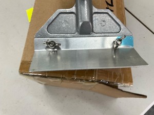 lot 1900 image: Heavy Duty Grill and Griddle Scraper Tool with Metal Handle