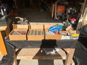 lot 1272 image: Collection of Paslode ProStrip Nails and Assorted Construction Nails