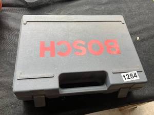 lot 1284 image: Bosch 1194 VSR Corded Drill with Case and Drill Bits