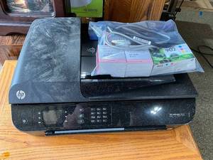 lot 1351 image: HP OfficeJet 4632 Printer with Ink Cartridges and USB Cable