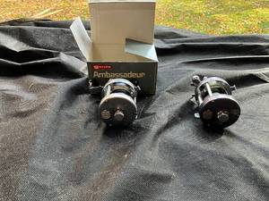 lot 1361 image: Pair of ABU Ambassadeur Casting Reels 5500C and 6500C with Original Box