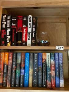 lot 1378 image: Hardcover Western and Mystery Book Collection Including William Kent Krueger, Craig Johnson, Mario Puzo, and More