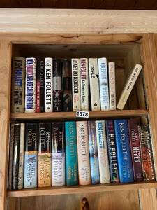 lot 1379 image: Large Collection of Hardcover and Paperback Novels including Ken Follett and Lee Child