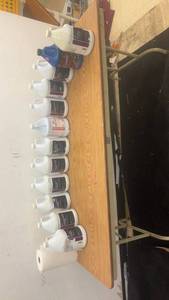 lot 257 image: Lot of 13 Gallons of Floor Care Cleaners, Degreasers and Hand Soap