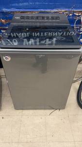lot 337 image: Whirlpool Top Load Washing Machine with Controls and Hoses