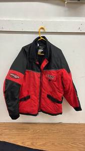 lot 346 image: FXR XXL Red and Black Snowmobile Jacket