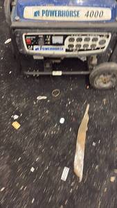 lot 348 image: Powerhorse 4000 Portable Generator
