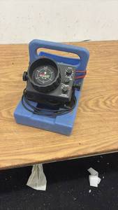 lot 370 image: Micronar FL-8 Fish Locator with Battery and Blue Carry Case