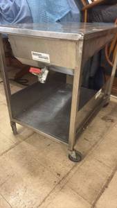 Belshaw Adamatic Glazing Table