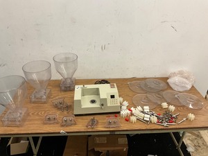 lot 241 image: Commercial Donut & Pastry Filler with Extra Hoppers