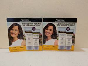 lot 14 image: 2 NEUTROGENA ULTRA SHEER 55 SUNSCREEN