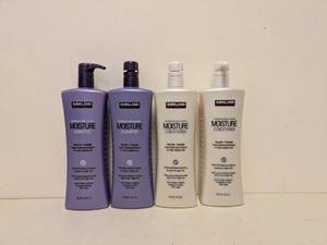 lot 40 image: (4) KIRKLAND SIGNATURE SHAMPOO AND CONDITIONER