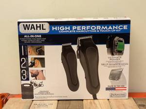lot 115 image: WAHL HIGH PERFORMANCE COMPLETE HAIRCUTTING & TOUCH UP KIT
