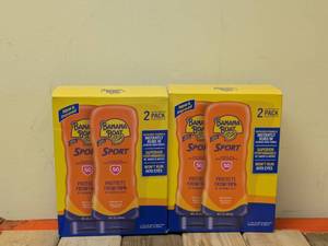 lot 136 image: (2) BANANA BOAT SUNSCREEN SPF50 2PK.