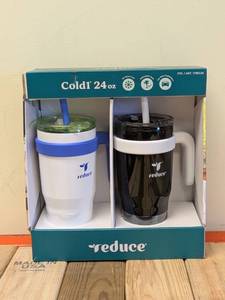 lot 190 image: REDUCE COLD1 24OZ. TUMBLERS 2PK.