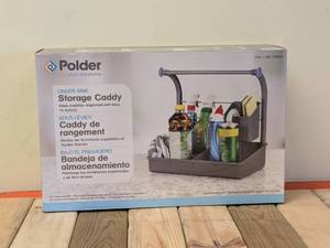 lot 199 image: POLDER UNDER SINK STORAGE CADDY