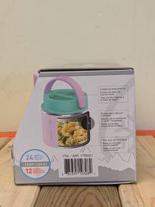 lot 192 image: THERMO FLASK INSULATED FOOD JAR 2PK.