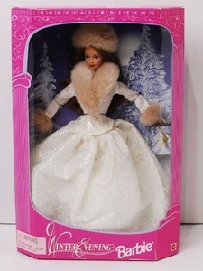 lot 7 image: Winter Evening Barbie Special Edition Doll in Box