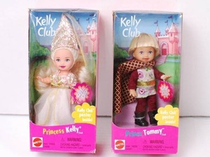 lot 11 image: Mattel Kelly Club Princess Kelly and Prince Tommy Dolls NIB
